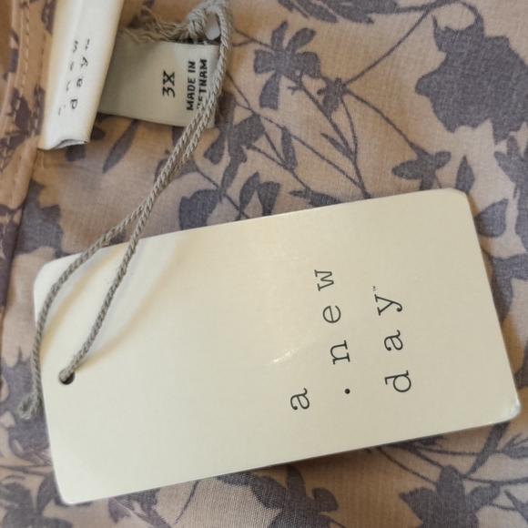 A New Day  floral dress size 3X - Picture 8 of 9